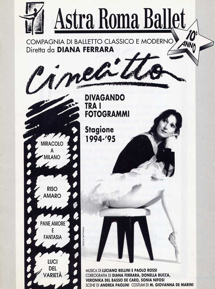 Spettacoli compagnia Astra Roma Ballet