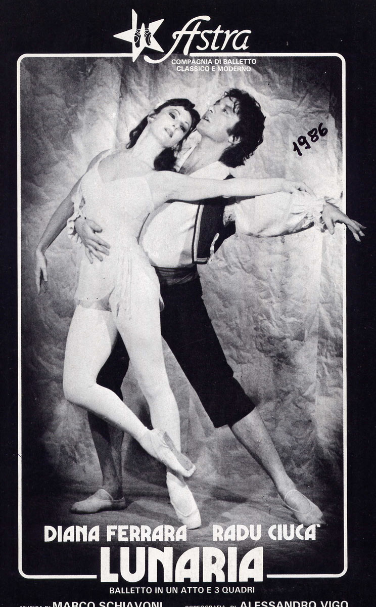 Spettacoli compagnia Astra Roma Ballet