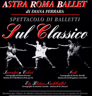 Spettacoli compagnia Astra Roma Ballet